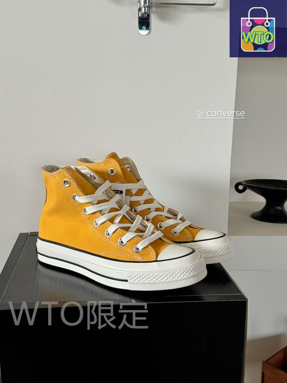 靴 converse chuck taylor yellow US9 Men's shoes Converse Chuck Taylor All Star Rubber Ox Yellow