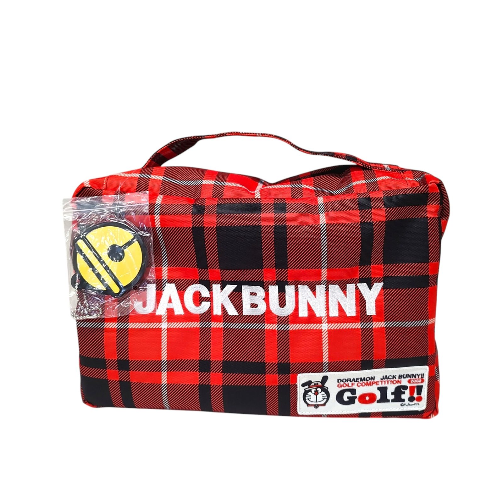 JACK BUNNY ジャックバニー  トラベルポーチ ドラえもん  ピンク系  [240101488421] ゴルフウェア ストスト JACK BUNNY ジャックバニー トラベルポーチ ドラえもん ピンク系