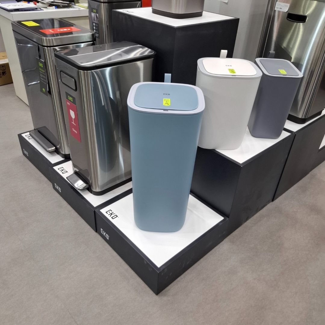 センサー式ゴミ箱 モランディプラスチックセンサービン入荷