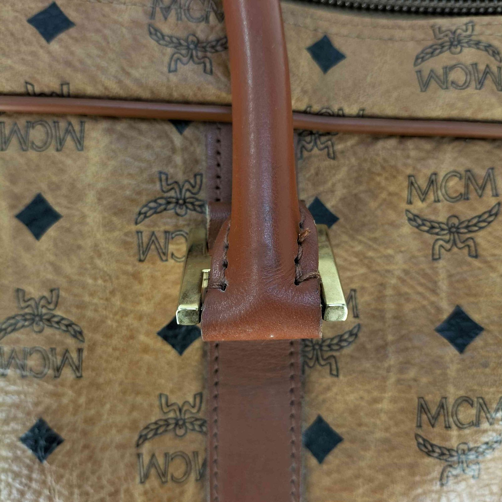 MCM ショルダーバッグ ミニ ヴィセトス柄 黒 ブラック エムシーエム 