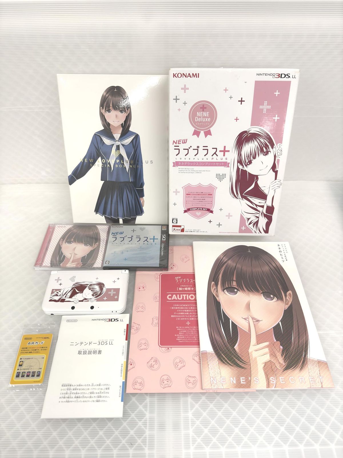 ニンテンドー3DS LL NEWラブプラス+コンプリートセット ネネ
