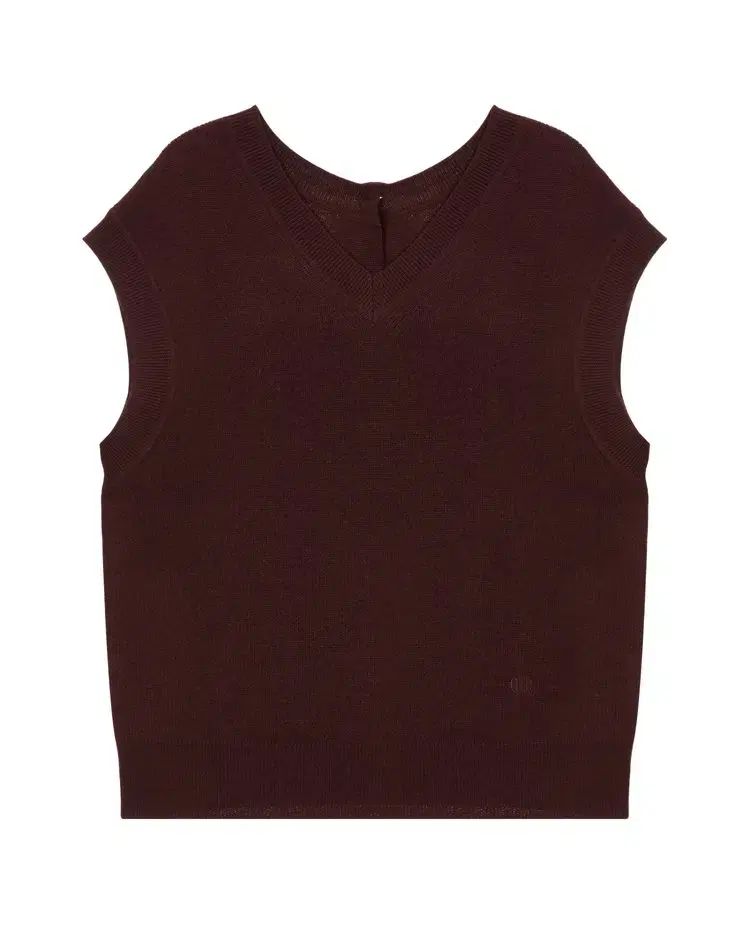 HAZZYS へジス レディース ウール ニット Vネック ベスト ワイン 85 90 95