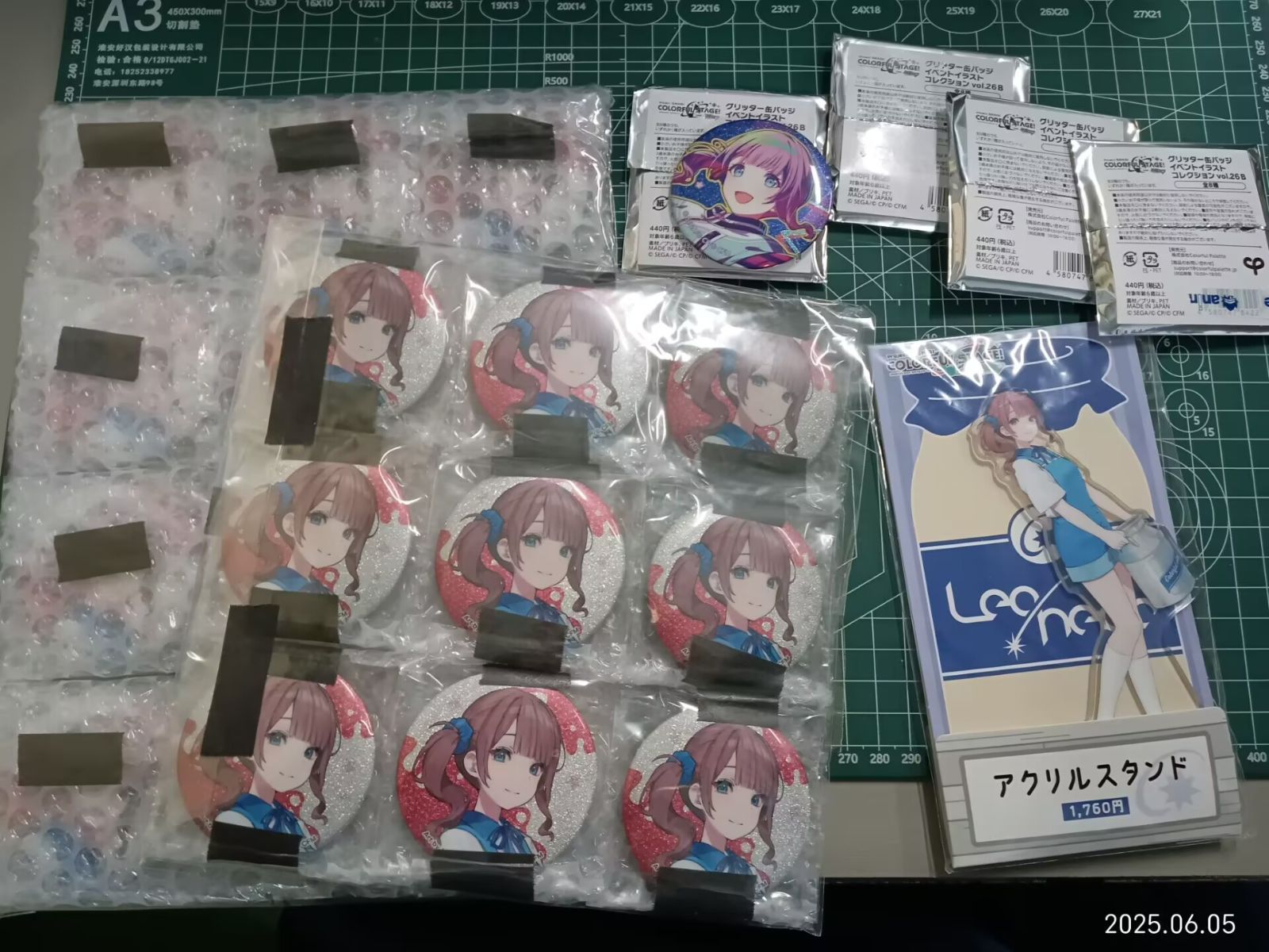 まどかマギカ　美樹さやか　スイパラコースター、ドリンク特典 魔法少女まどかマギカ KPF2025 会場限定 マルタ コースター 美樹さやか