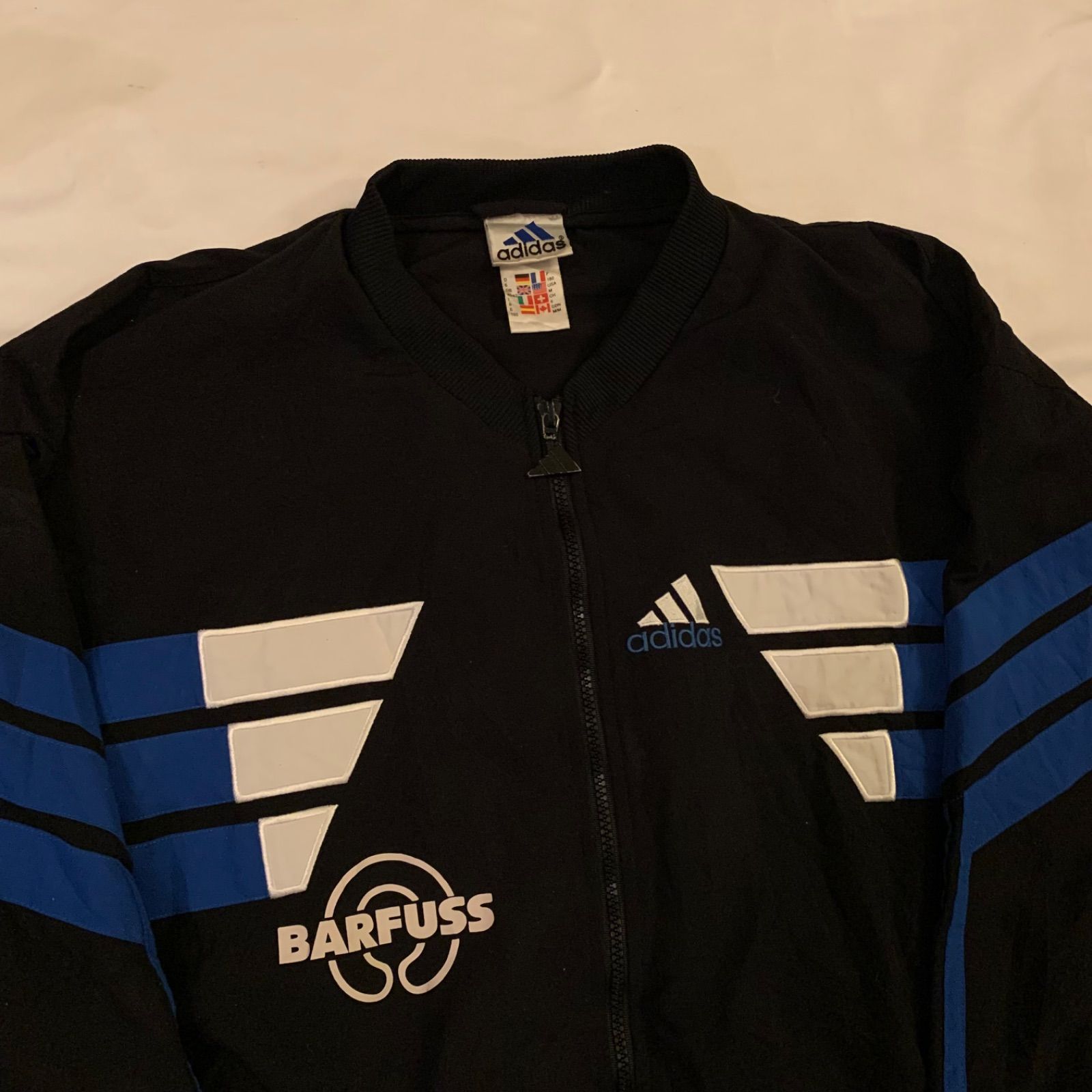 90s adidas Design Nylon Jacket アディダス デザインナイロン