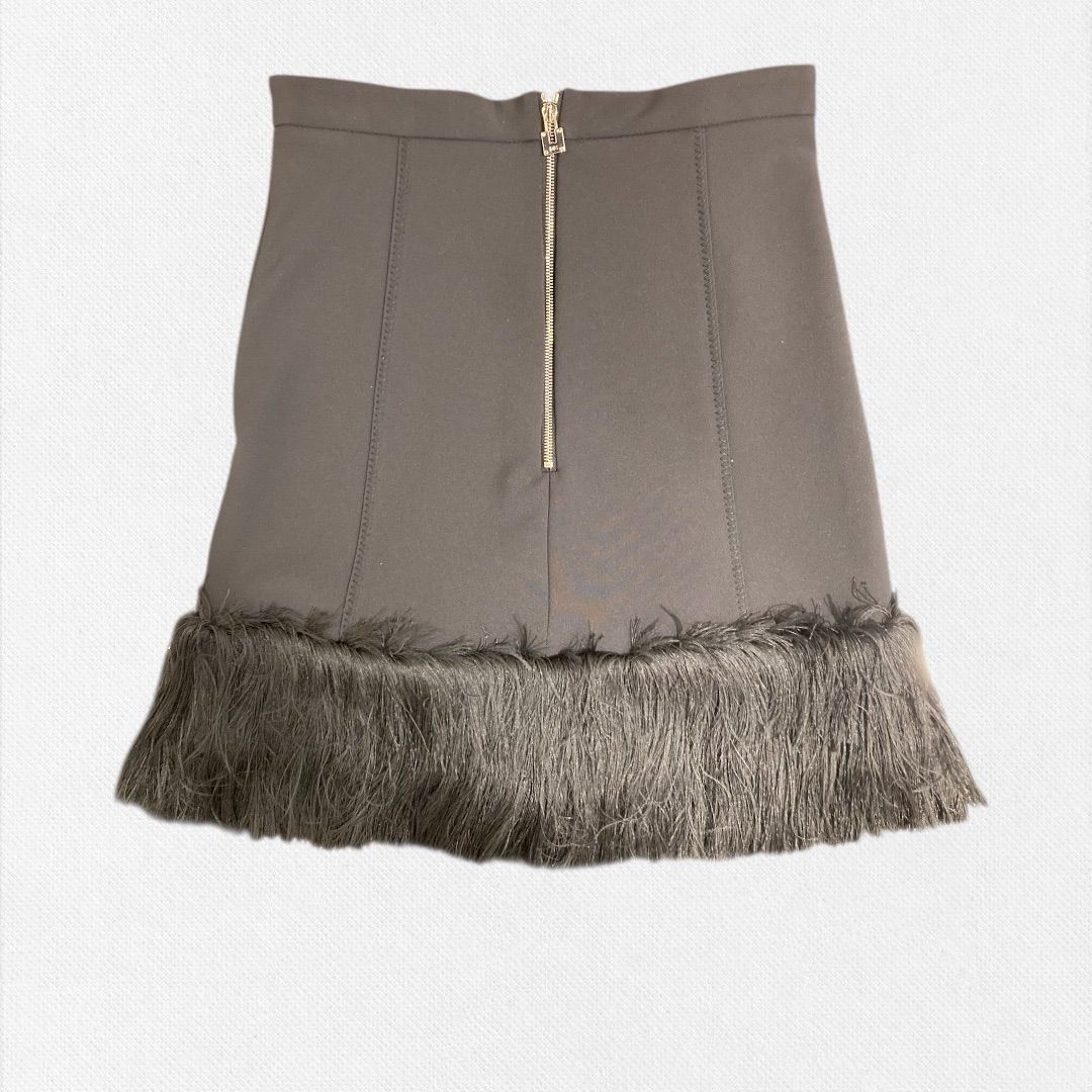 エリザベッタ ELISABETTA FRANCHI ミニスカート 44サイズ ブラック レディーススカート イタリア製