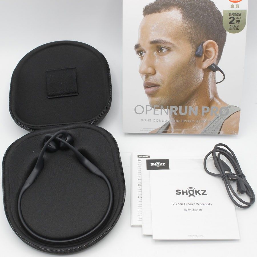 Shokz OpenRun Pro SKZ-EP-000007 ブラック Shokz OpenRun Pro Shokz OpenRun Pro SKZ-EP-000007 ブラック Shokz OpenRun Pro