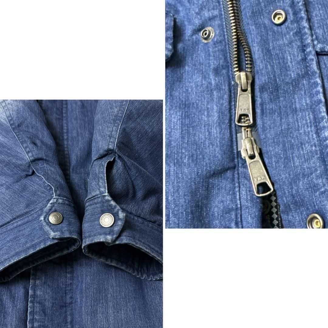 デニム ダウンジャケット