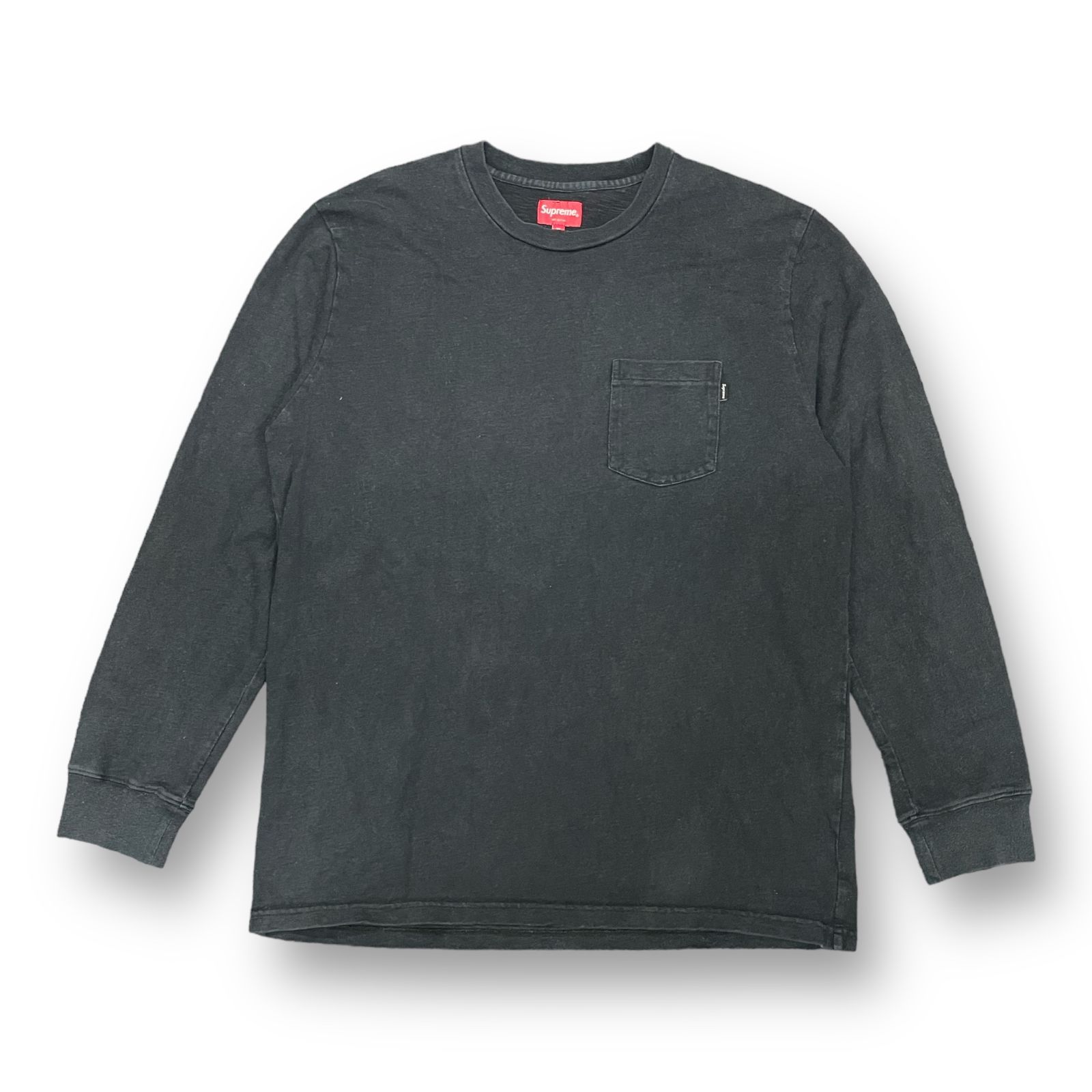 国内正規 Supreme 胸ポケット ロンT カットソー シュプリーム XL