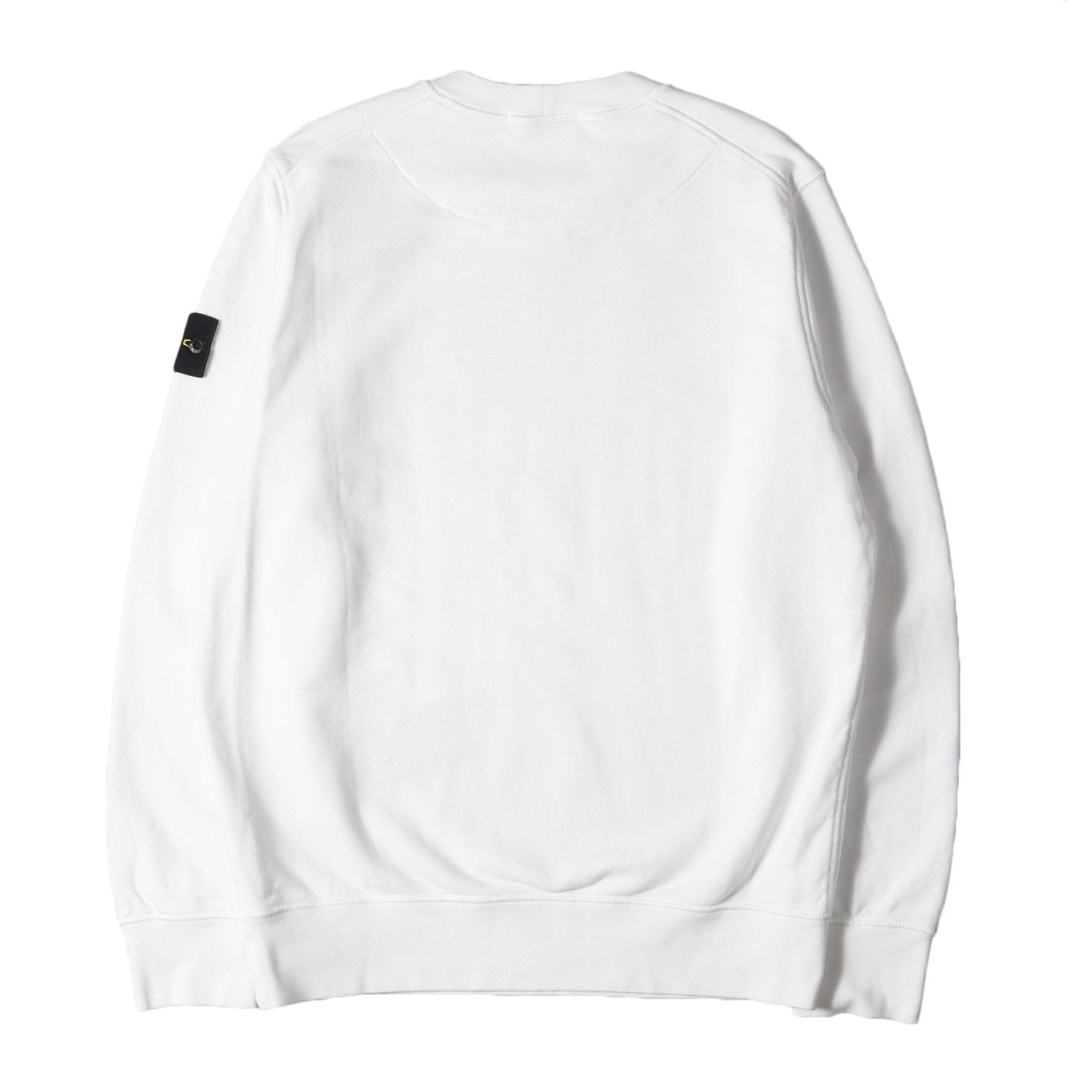 ストーンアイランド スウェット白 Lサイズ