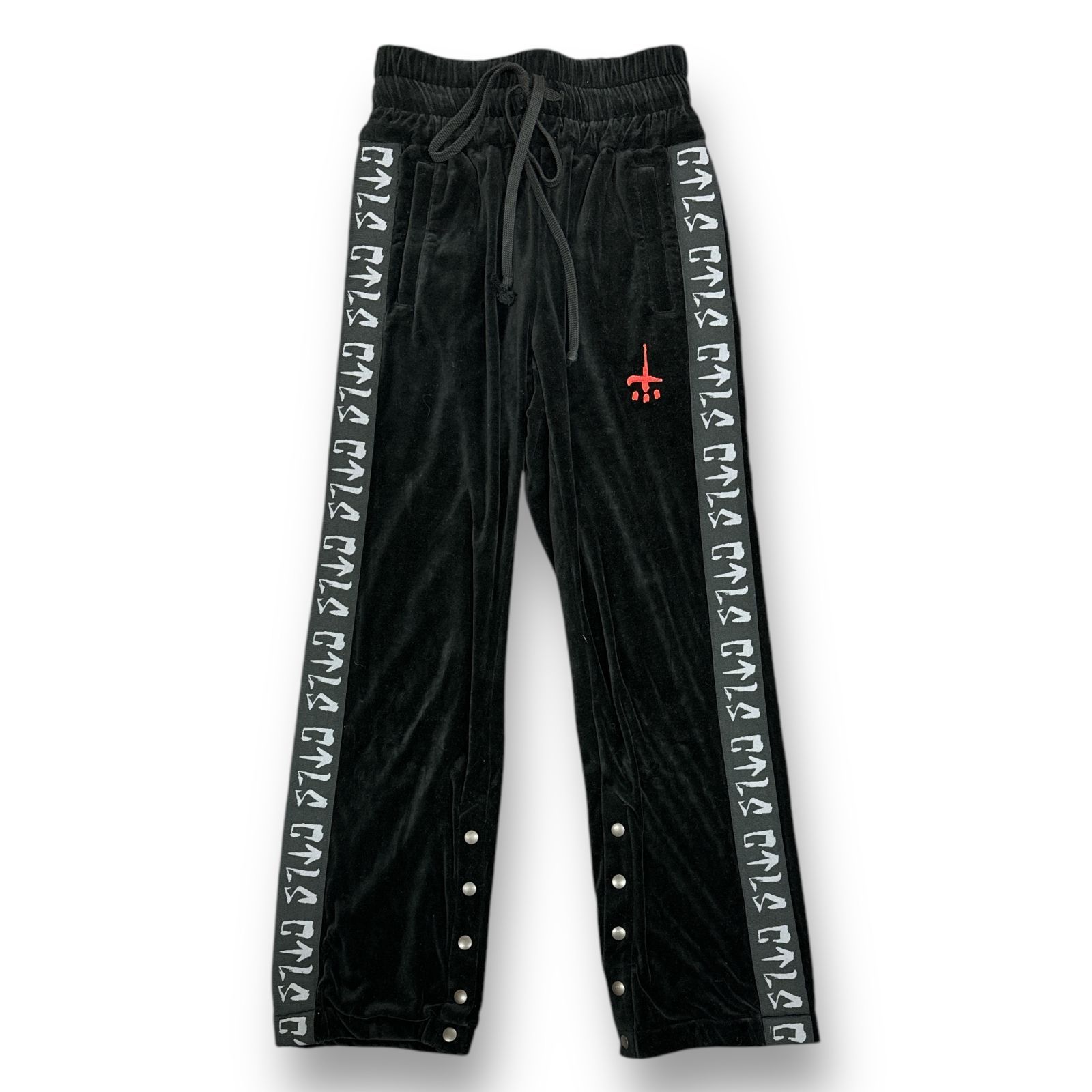 CVTVLIST　ベロアトラックパンツ size１ CVTVLIST(カタリスト) / ベロアトラックパンツ/ボトム/1/ベロア