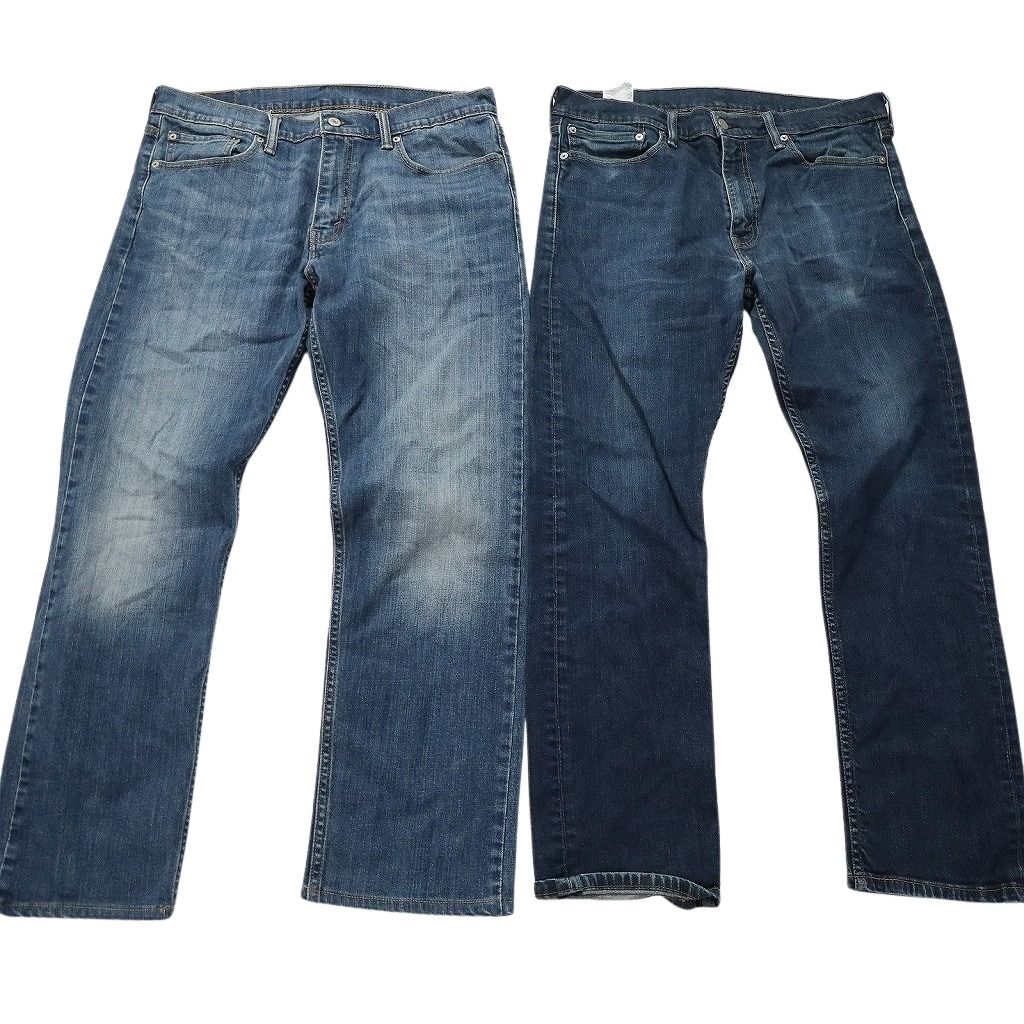 古着卸 古着卸 まとめ売り リーバイス 品番MIX デニム パンツ 8枚セット (メンズ W34 ) 541 511 513 504 インディゴブルー 中古 古着 NA3452 古着卸 まとめ売り リーバイス 紙タグ デニム パンツ 7枚セット