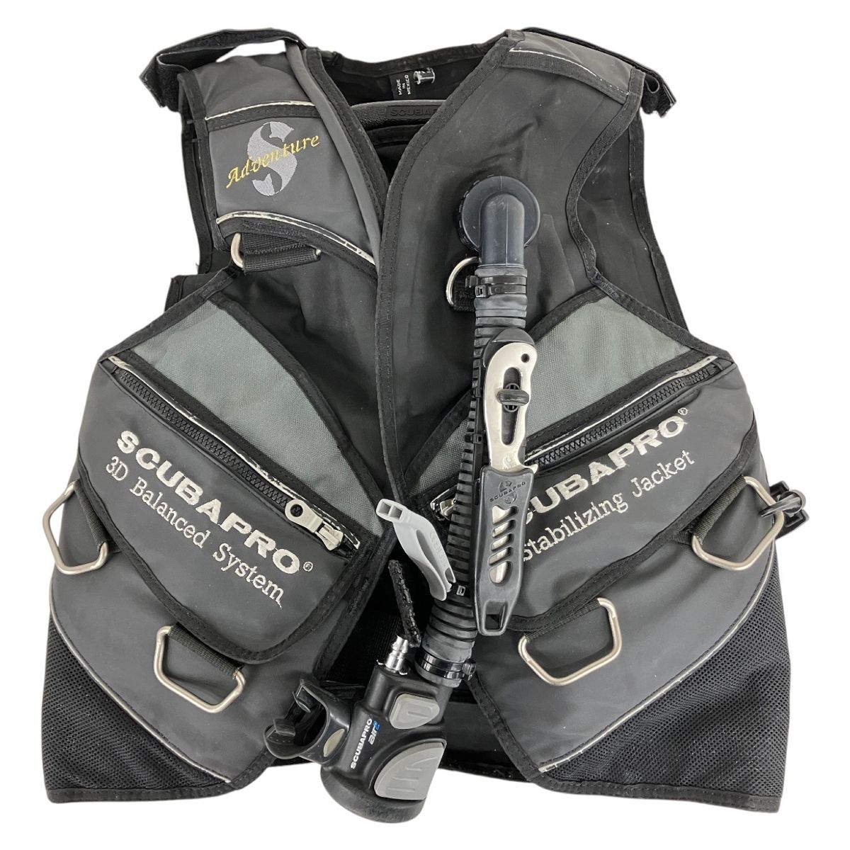 SCUBAPRO 3D Balanced System スキューバプロ BCジャケット XSサイズ ダイビング用品 ジャンクK10477216