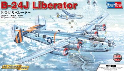 こた専用 83211 HOBBY BOSS 1/32 B-24J リベレーター B-24J Liberator 83211-1
