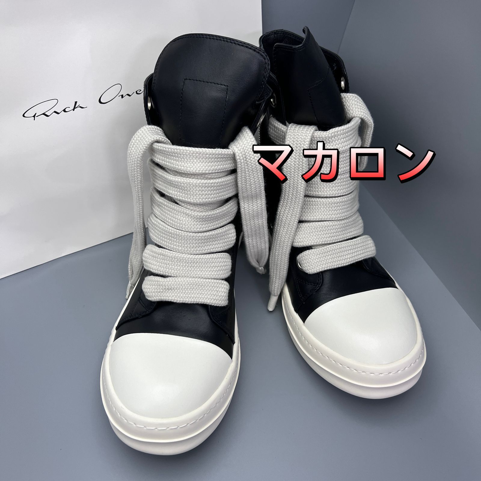 新しい季節 Rick owens ラモーンズ ジャンボレース サイズ...43 靴 ...