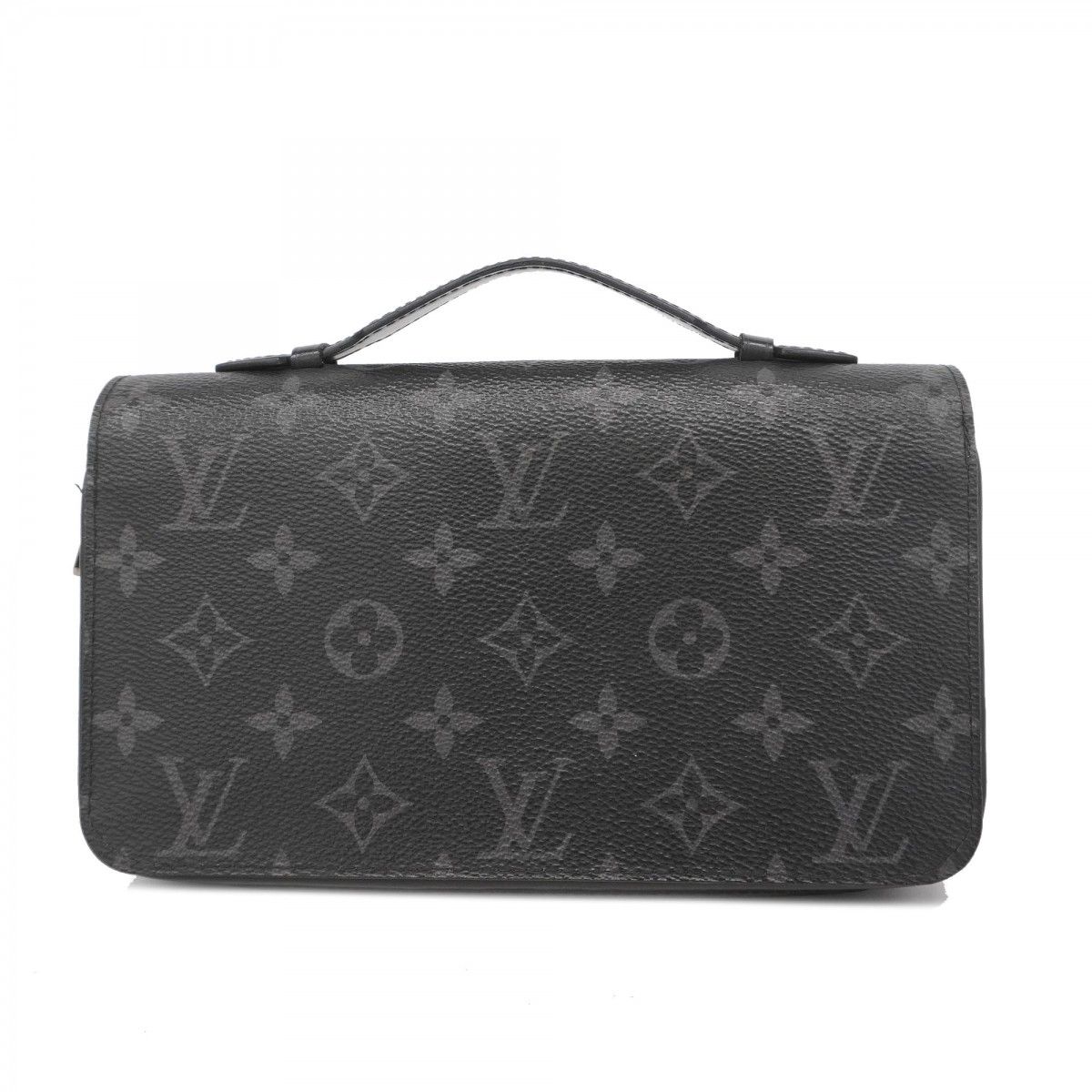 5mc3138 ルイヴィトン 長財布 モノグラム エクリプス ジッピーXL M61698 ブラック メンズ