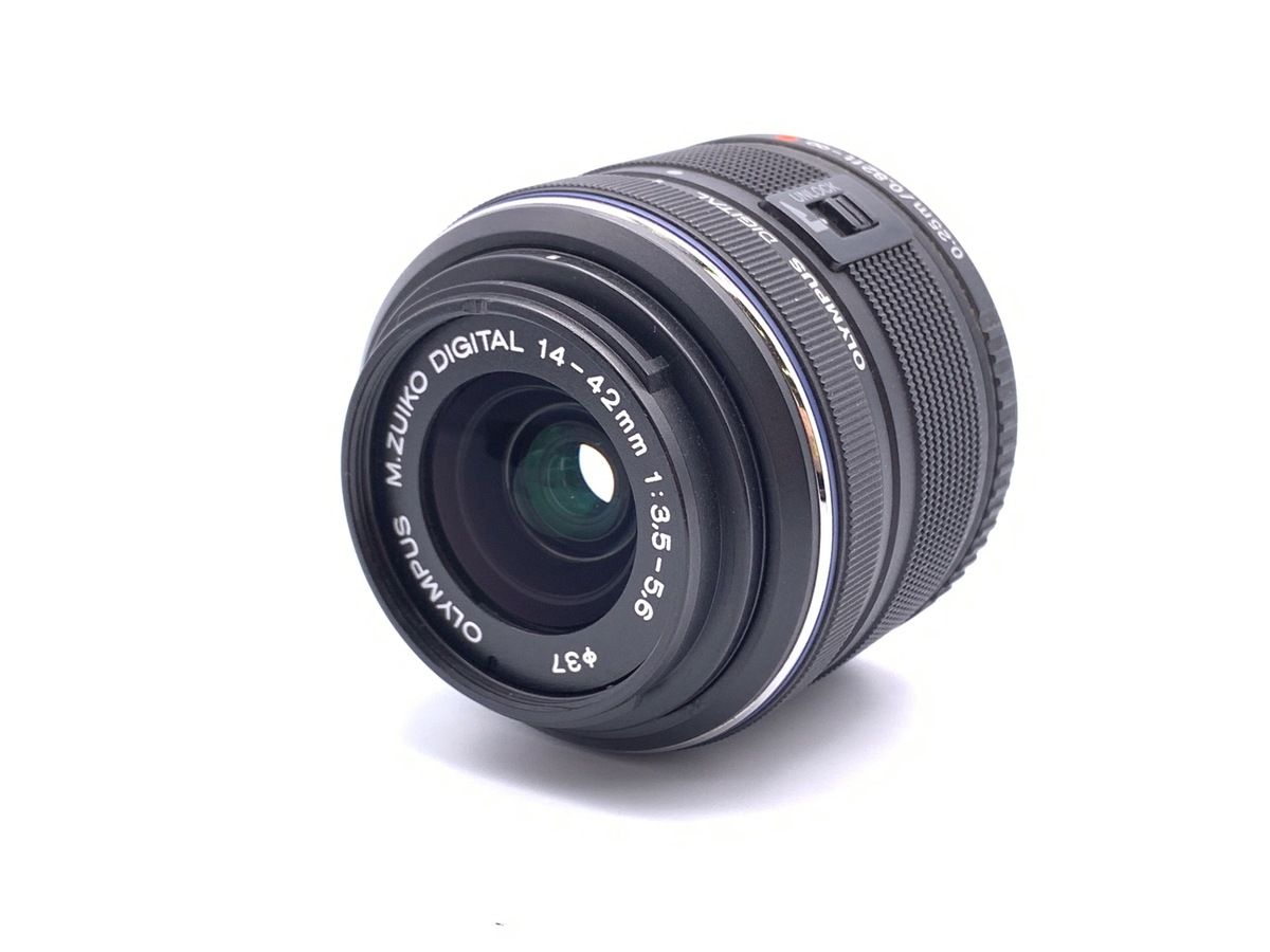  並品 オリンパス M ZUIKO DIGITAL 14 42 mm F 3 5 6 II R ブラック レンズ(ズーム) カメラ