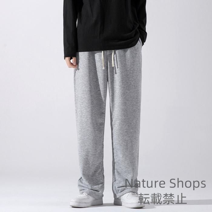 【新品未使用】スウェットパンツ メンズ ジョガーパンツ 2type ロングパンツ ウエストゴム パンツ ズボン ボトムス カジュアル おしゃれ コーデ シンプル 春 dgcp89