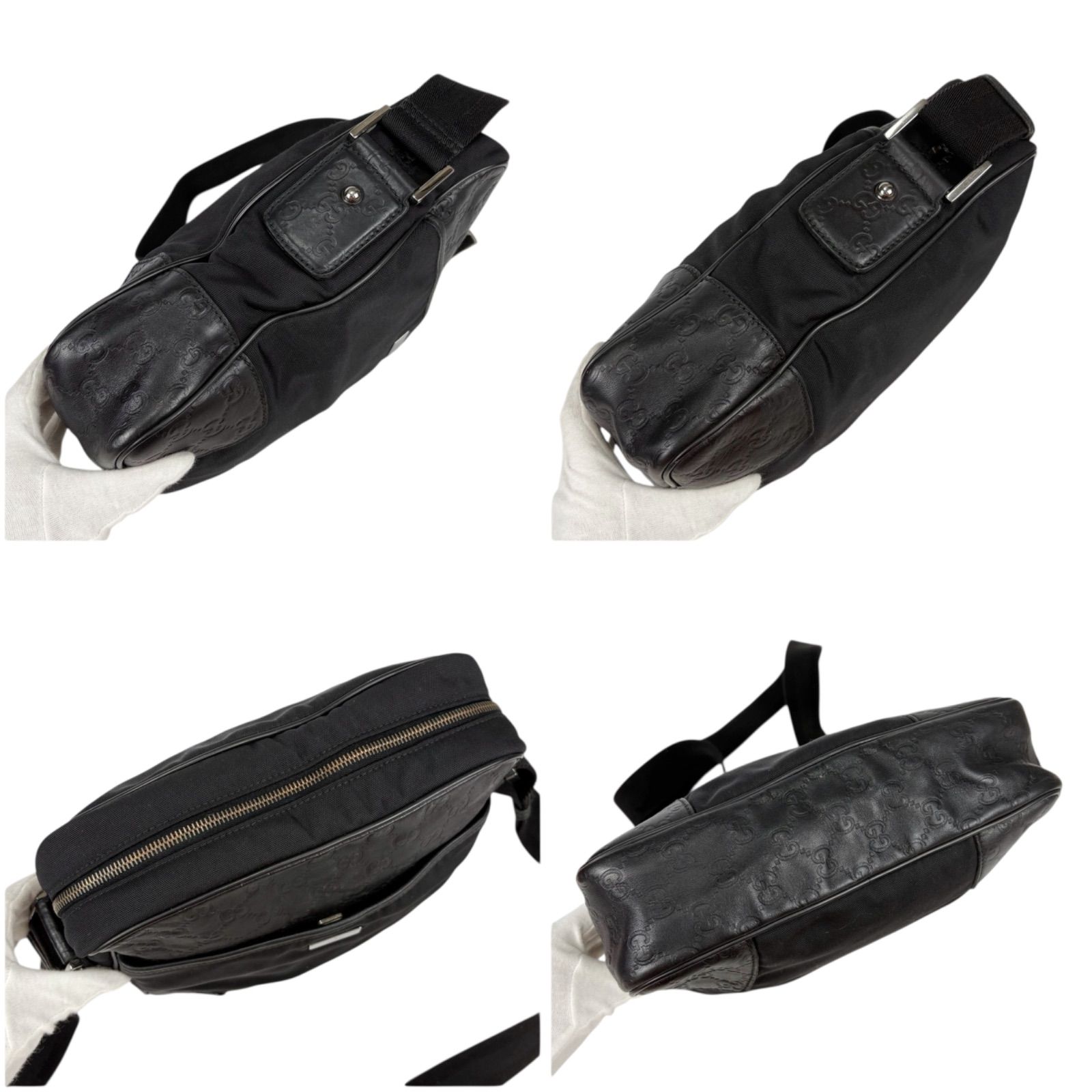 GUCCI グッチ クロスボディバッグ ショルダーバッグ ブラック 黒