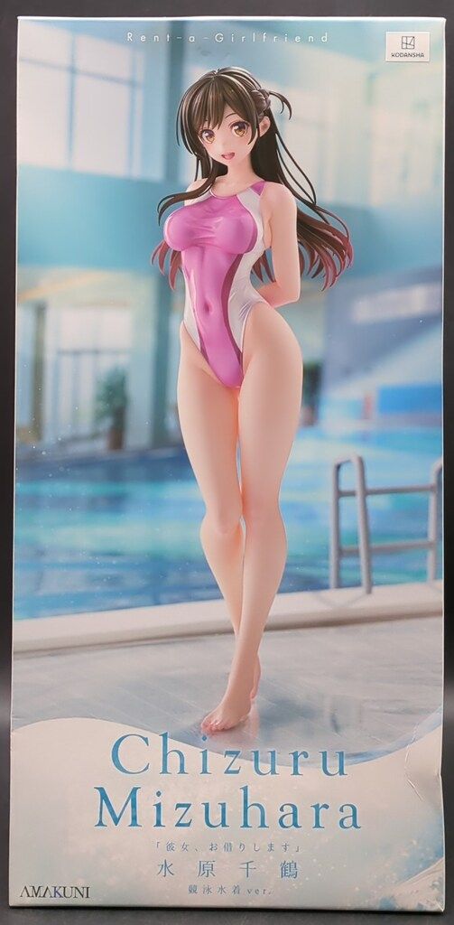 水原千鶴 競泳水着Ver. 1/7 フィギュア ホビージャパン AMAKUNI