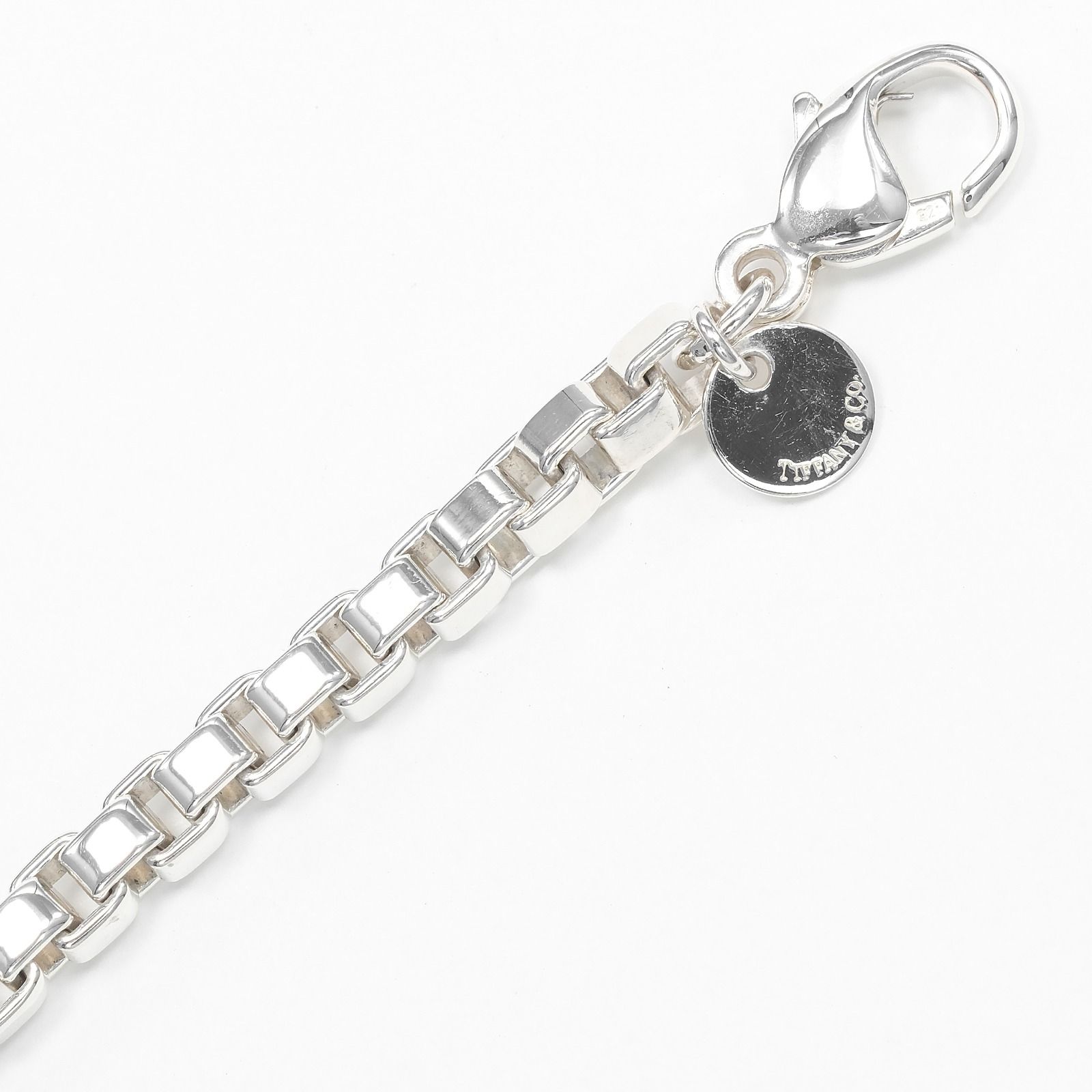 TIFFANY&Co.】ティファニー ベネチアン 腕周り約17.5cm シルバー925