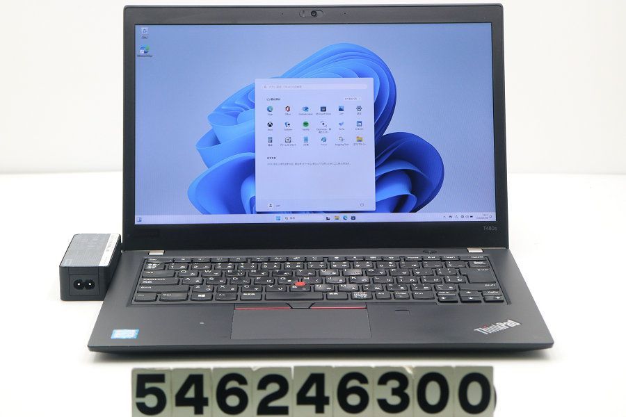 Lenovo ThinkPad T480s Core i5 8250U 1.6GHz/16GB/256GB(SSD)/14W/FHD(1920x1080)/Win11 【546246300】