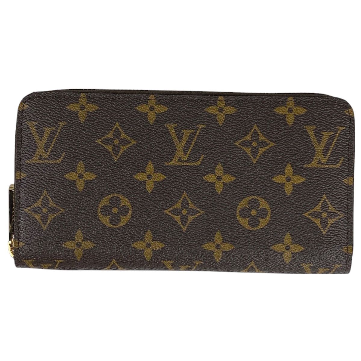 ルイ ヴィトン Louis Vuitton ジッピー ウォレット 札入れ 小銭入れ ラウンドジップ ラウンドファスナー 長財布 モノグラム ブラウン M60017 レディース