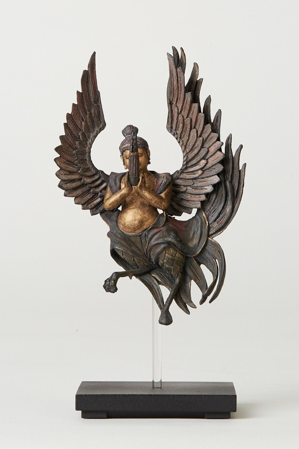 最大75％ ＯＦＦ。 イスム TanaCOCORO 掌 迦陵頻伽 笙 インテリア仏像 100％ 本物保証!