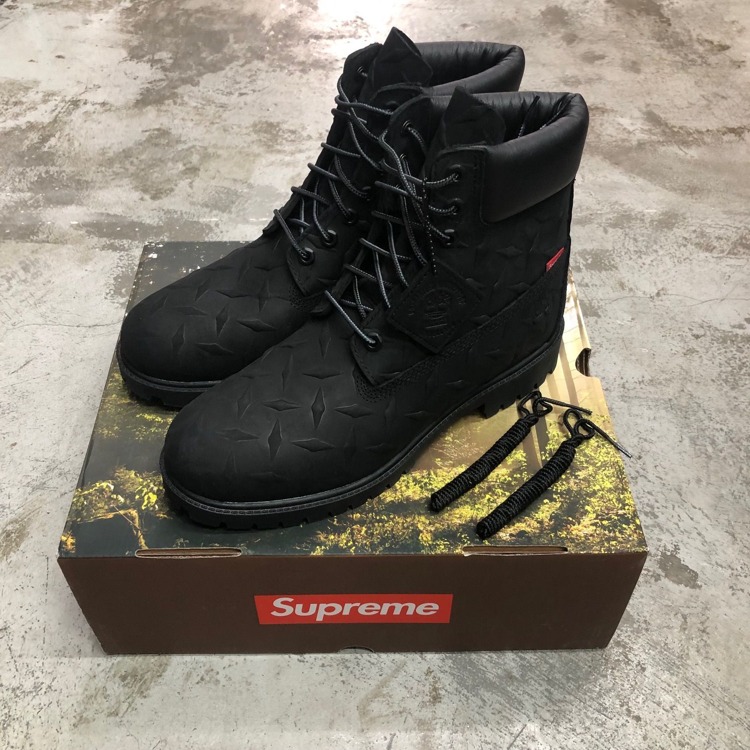 新品 国内正規 Supreme Timberland 23AW Diamond Plate 6 Premium Waterproof Boot コラボ  ブーツ ティンバーランド シュプリーム 9 76269A1 - メルカリ