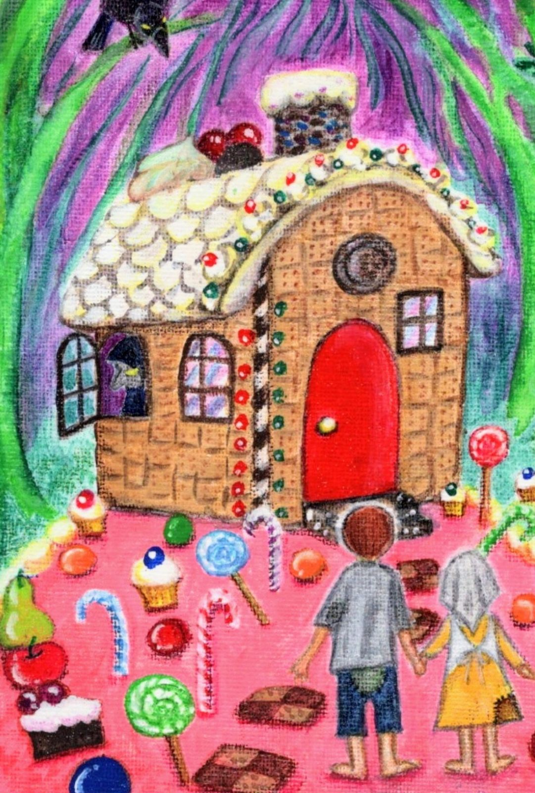 国際ブランド 新品 未使用 手描きイラスト お菓子の家 アート 写真 Gangajal Org Gangajal Org 国際ブランド 新品 未使用 手描きイラスト お菓子の家 アート 写真 Gangajal Org Gangajal Org
