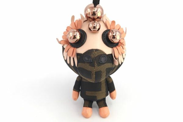 エムシーエム ロゴグラム ライオン アニマル ファーキーホルダー