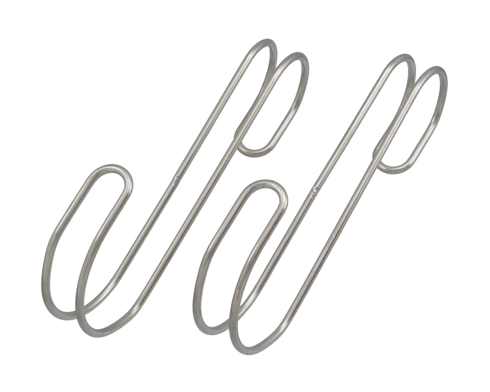 在庫処分】大 145mm 横ブレ安定S字フック ステン TQOOL 2本入