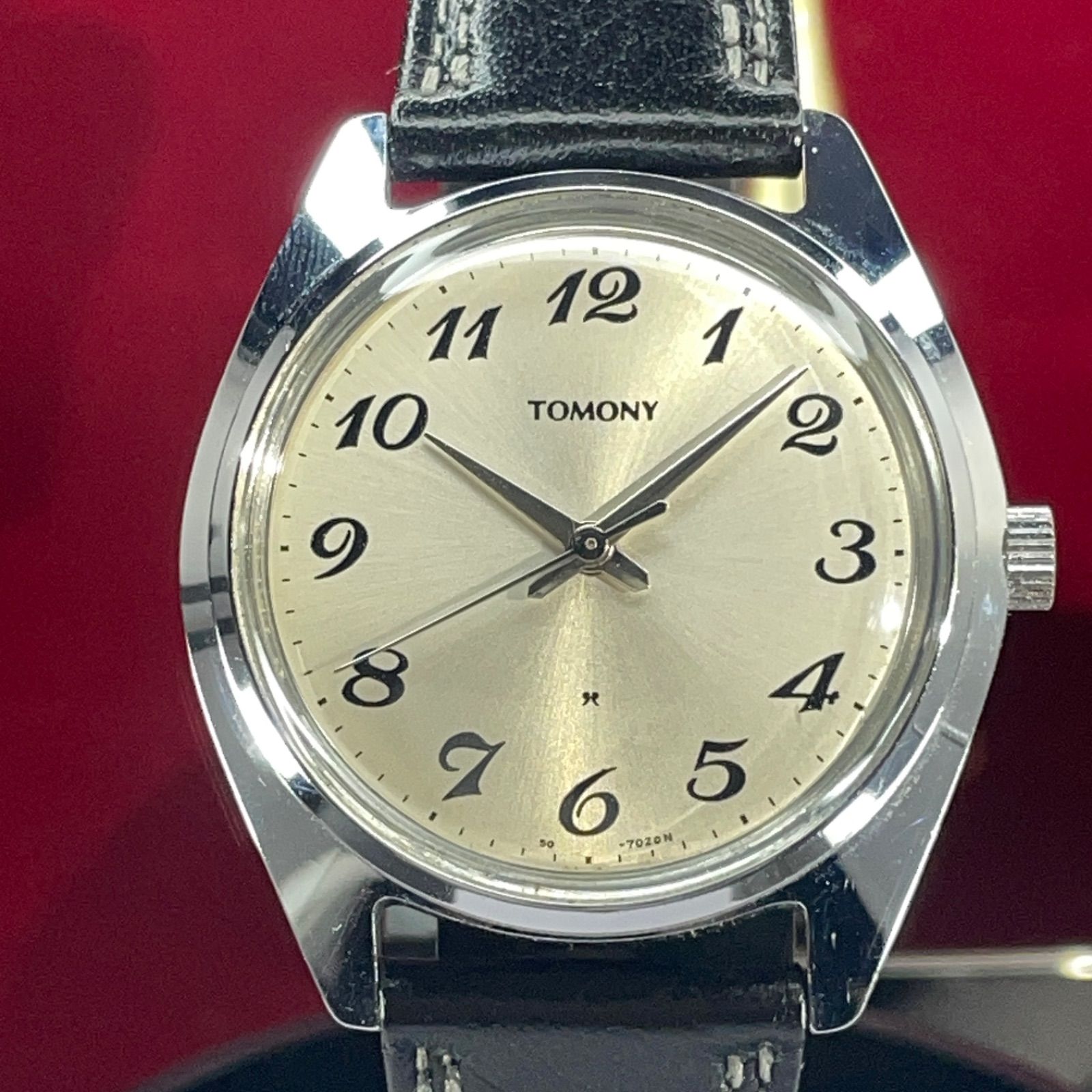 デッドストック 未使用品 70s SEIKO トモニー 手巻 日本製 腕時計 デッドストック 未使用品 70s SEIKO トモニー 手巻 日本製