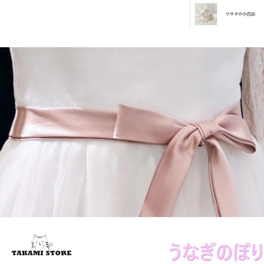 ウェディングドレス 花柄