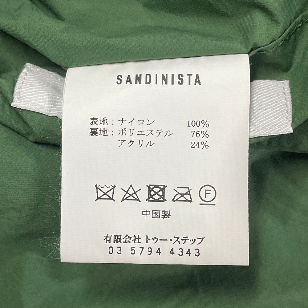 SANDINISTA サンディニスタ リバーシブル ナイロン×ボア ベスト