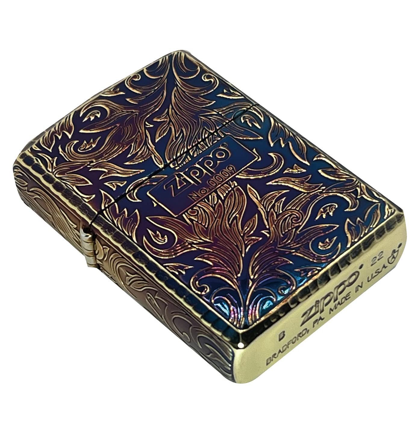 迅速発送】ZIPPO(ジッポー)アーマー限定 唐草 高級BOX付き 迅速発送】ZIPPO(ジッポー)アーマー限定 唐草 高級BOX付き