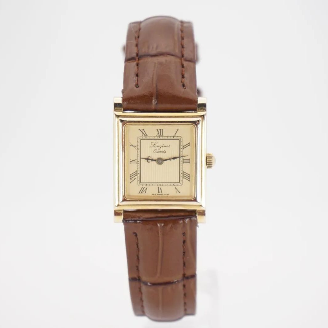 稼動品 新品電池 新品ベルト ロンジン LONGINES 150周年記念