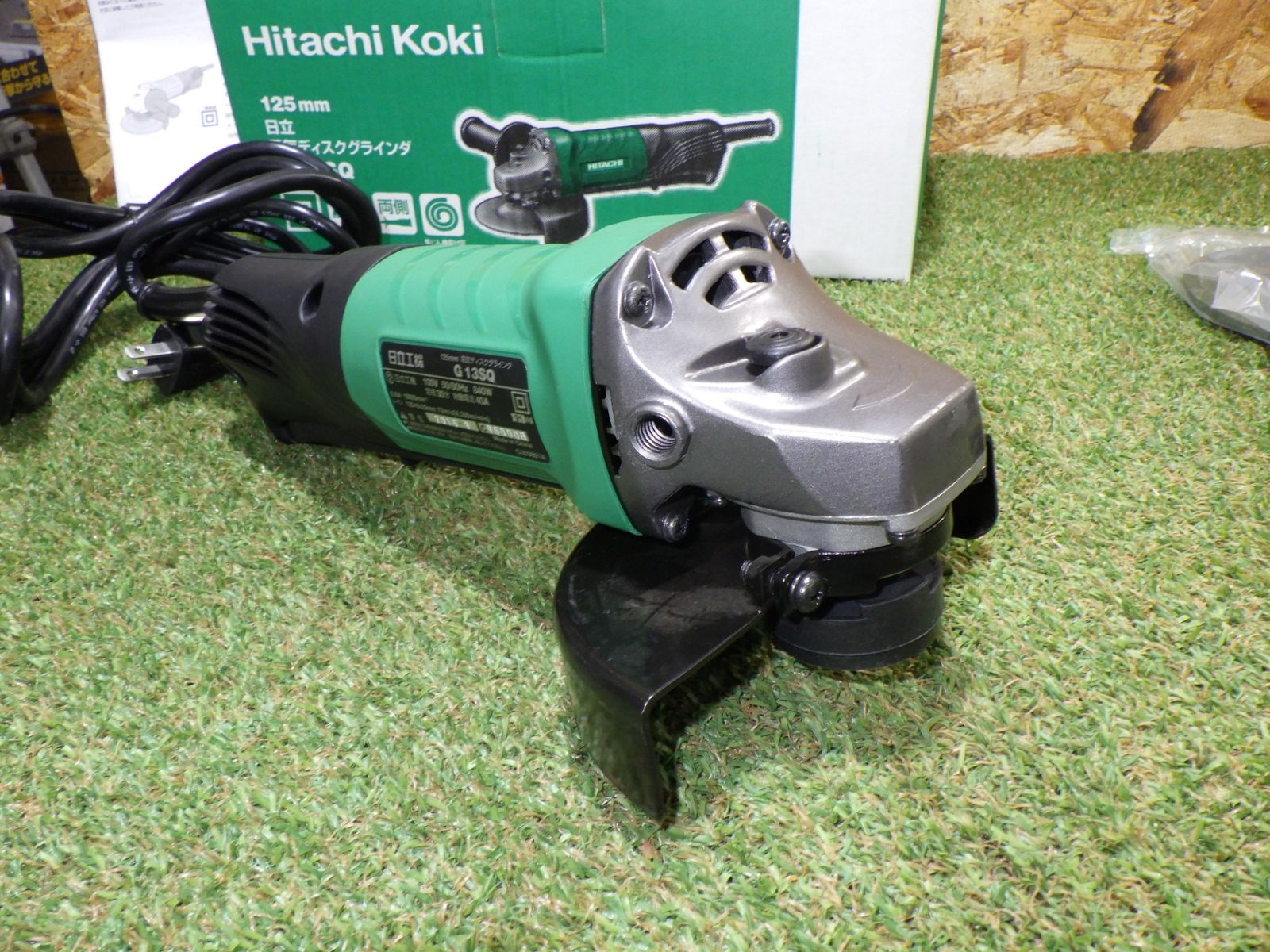 電気ディスクグラインダ パドルスイッチタイプ
