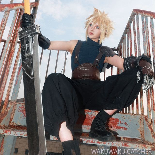 コスプレ衣装 ファイナルファンタジーVII クラウド エアリス
