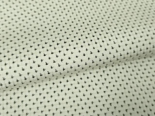 平和屋本店□極上 本場大島紬 白大島 一元絣 逸品 未使用 DZAA2639kh5