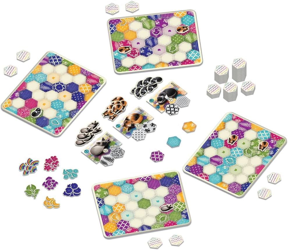 ボードゲーム Calico パッチワーク 猫かわいい 日本語版 ボードゲーム Calico パッチワーク 猫かわいい Calico シンプル