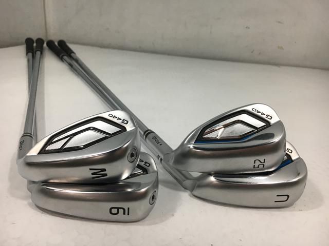 返品OK ゴルフクラブ 4本セット ピン G440 アイアン AWT 3.0 LITE スチール 9.W.U.52