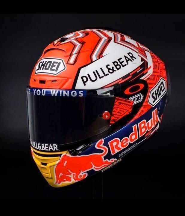 海外限定品】MARCMARQUEZ マルケス ヘルメットシールドステッカー