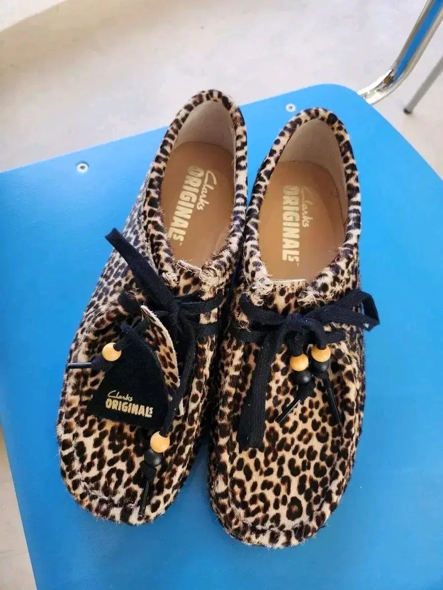 Clarks クラークス ワラビー ヒョウ柄 レオパード カーフレザー