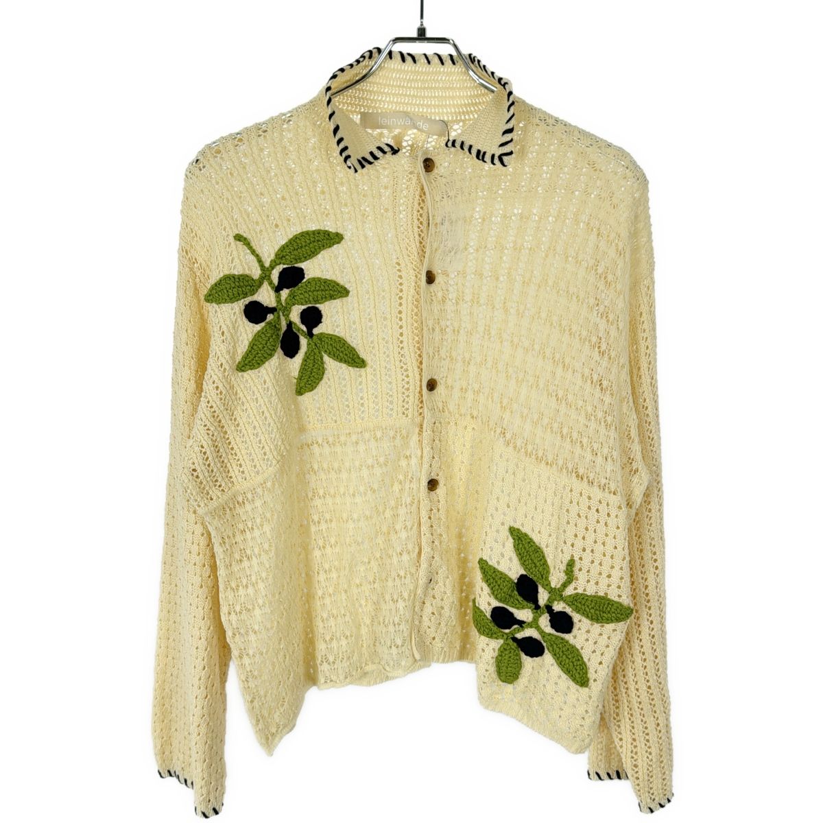 LEINWANDE ラインヴァンド 25SS Olive Crochet オリーブクロシェ