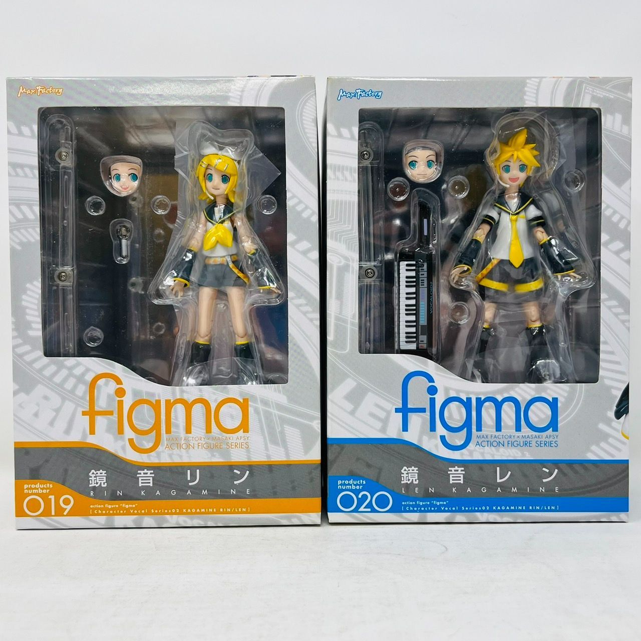 figma 鏡音レン 鏡音リン 2体 セット フィギュア / キャラクター