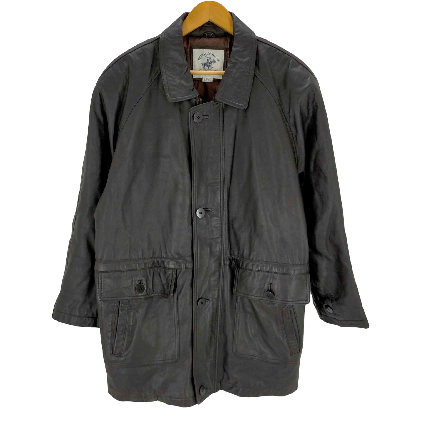 ポロクラブ Polo Club ラムレザー ハーフコート メンズ JPN：L - メルカリ