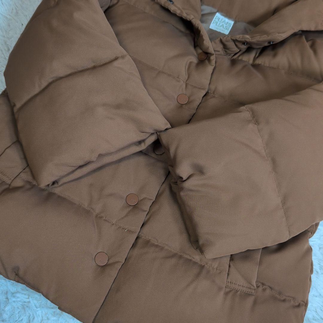 極美品✨PLEATS PLEAS プリーツ　ジャケット　ベルト　ブラウン 希少4サイズ✨PLEATS PLEASE ISSEY MIYAKE プリーツプリーズイッセイ