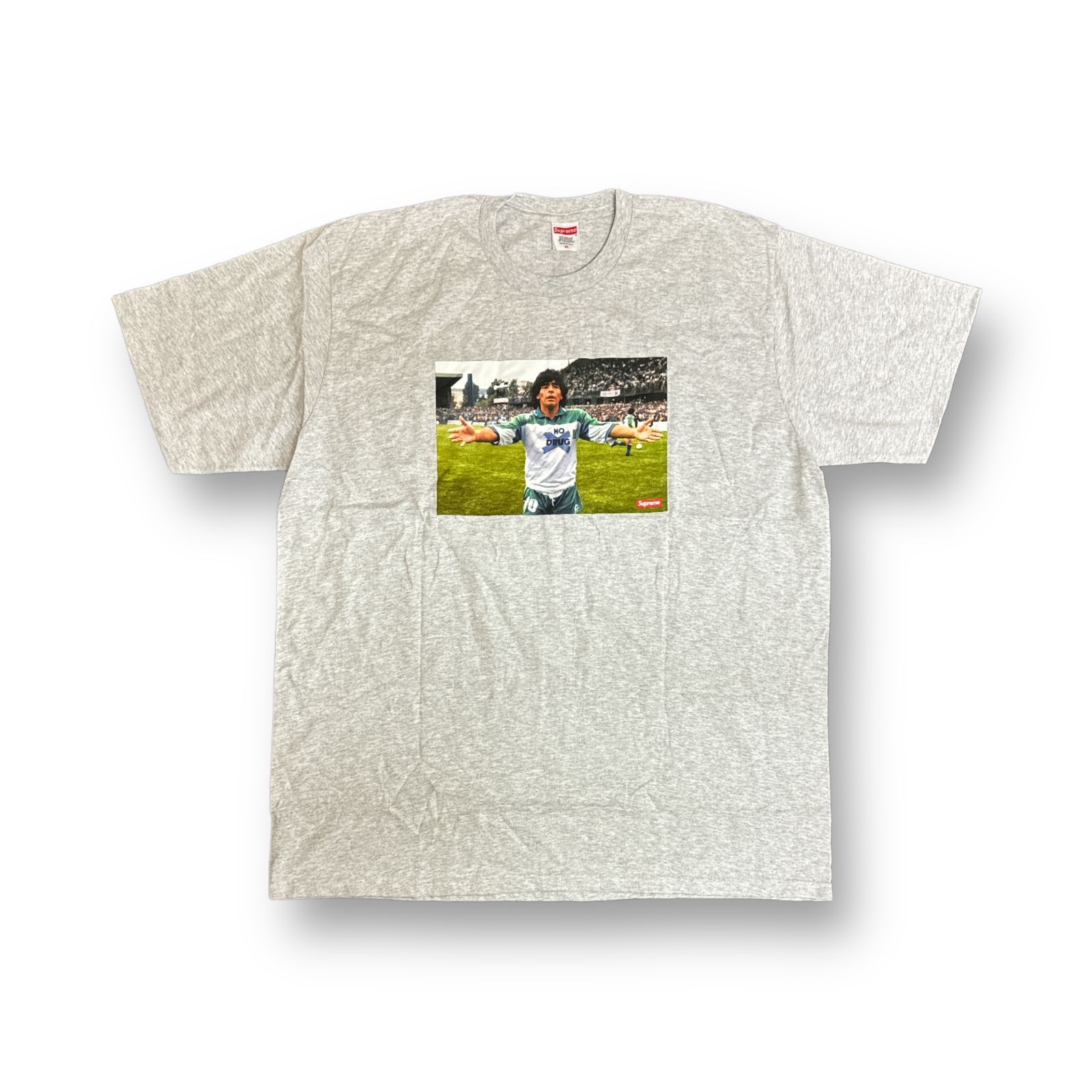 新品 Supreme 2024SS Maradona Tee マラドーナ クルーネック Tシャツ シュプリーム XL グレー 66519A2 -  メルカリ