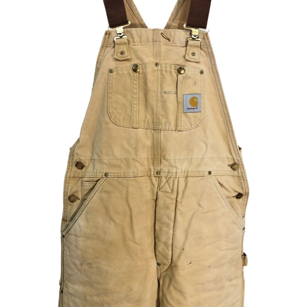 大特価 まとめ売り Carhartt カーハート オーバーオール  ダブルニー 楽天市場】Carhartt カーハート オーバーオール レングス32