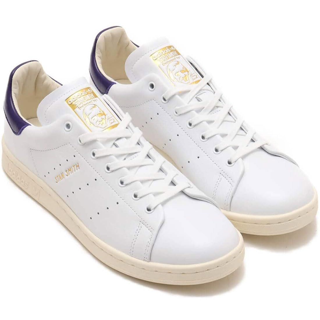 アディダス シューズ スニーカー スタンスミス ラックス STAN SMITH LUX フットウェアホワイト|カレッジパープル|クリームホワイト ID1415 26.5cm フットウェアホワイト|カレッジパープル|クリームホワイト 26.5 cm